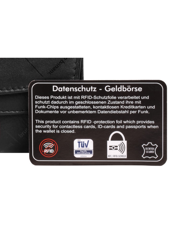 Bruno Banani Geldbörse in schwarz günstig kaufen onesize