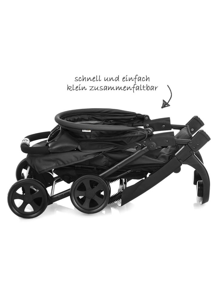 Hauck Buggy Shopper Neo II - Caviar Silver in schwarz,grau günstig kaufen onesize