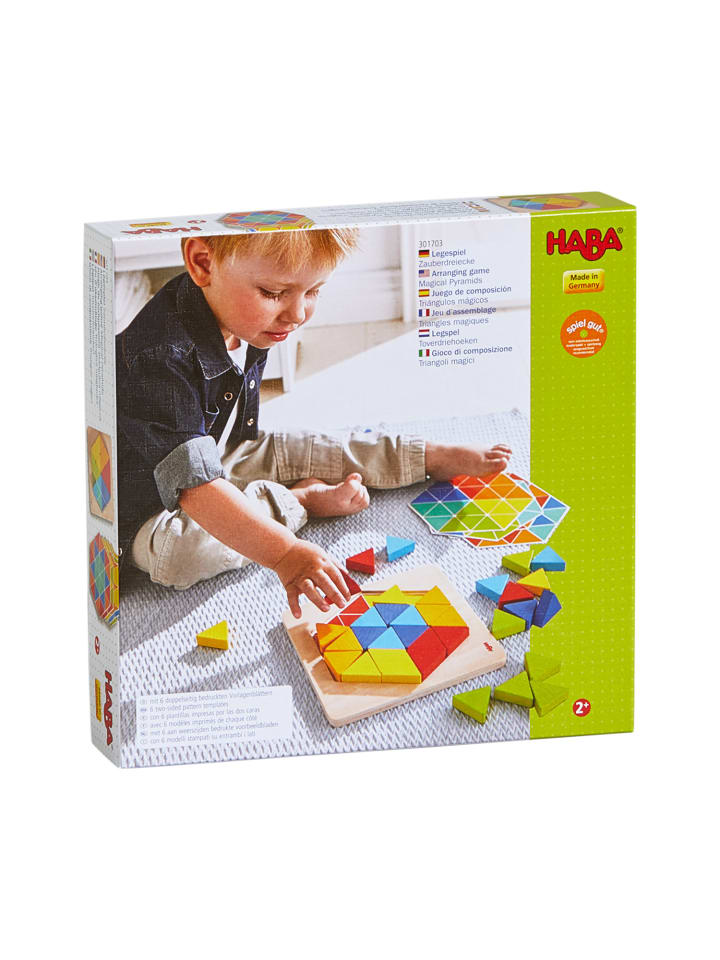 Haba 3D-Puzzle Legespiel Zauberdreiecke in mehrfarbig günstig kaufen onesize
