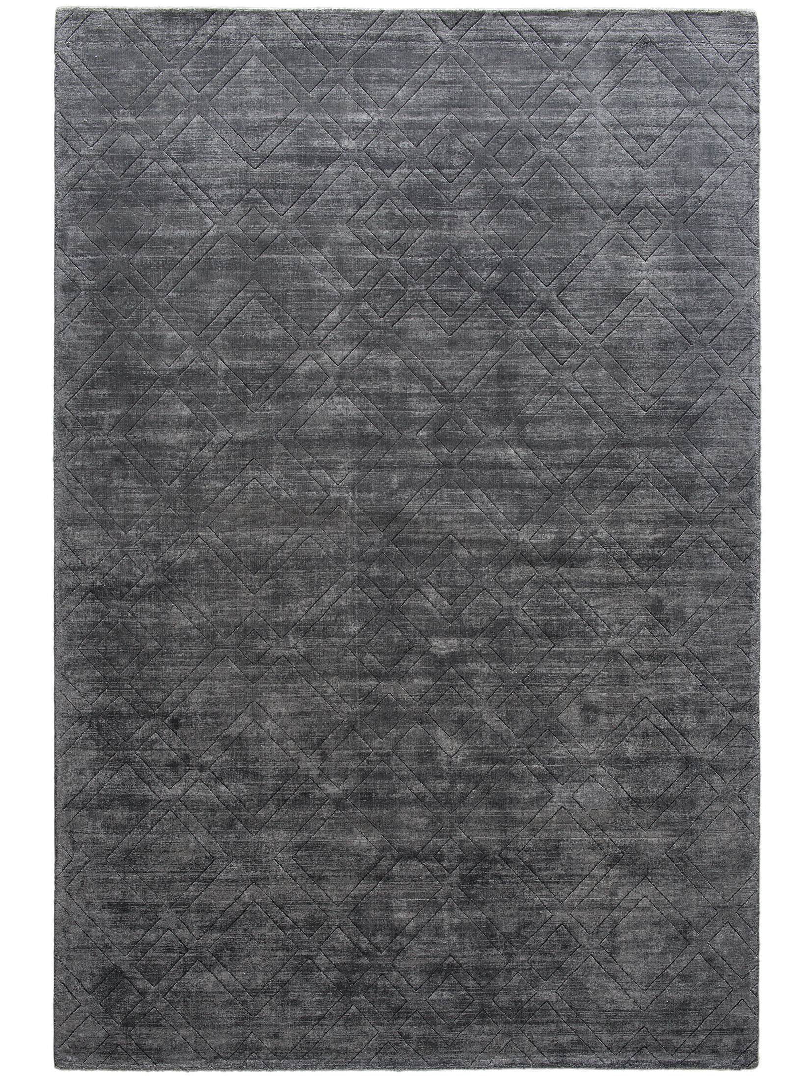 Clermont Uni-Teppich, Dark Grey
