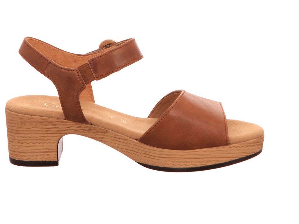 GABOR Komfort Sandalen beige Gabor Comfort Plateau Sandale 42.071.53