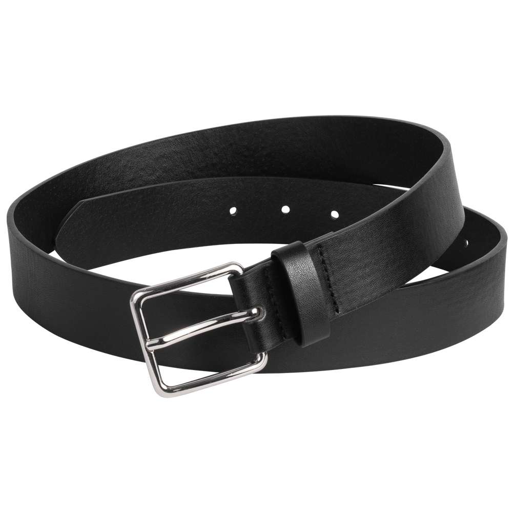 LEANDRO LIDO Comfort Casual Herren Gürtel schwarz