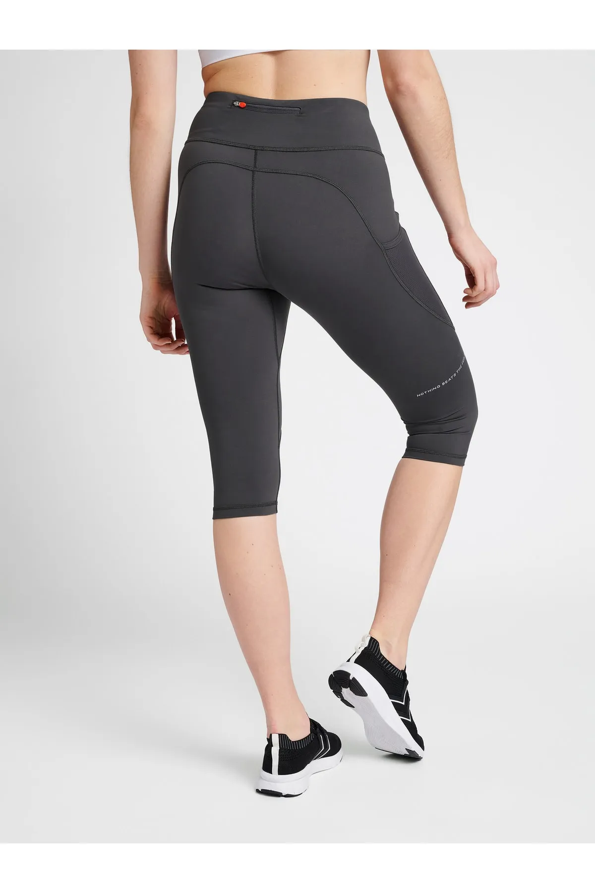 NEWLİNE  Sport-Leggings - Grau - Mittlerer Bund