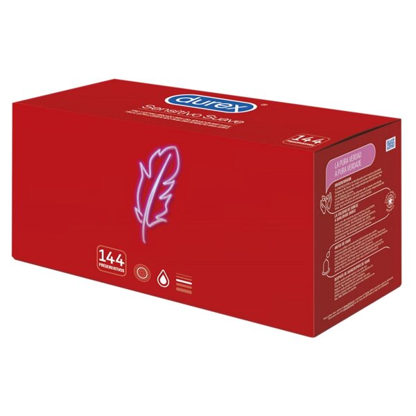 Durex Thin Feel óvszer Orvostechnikai eszköz - 144 darab