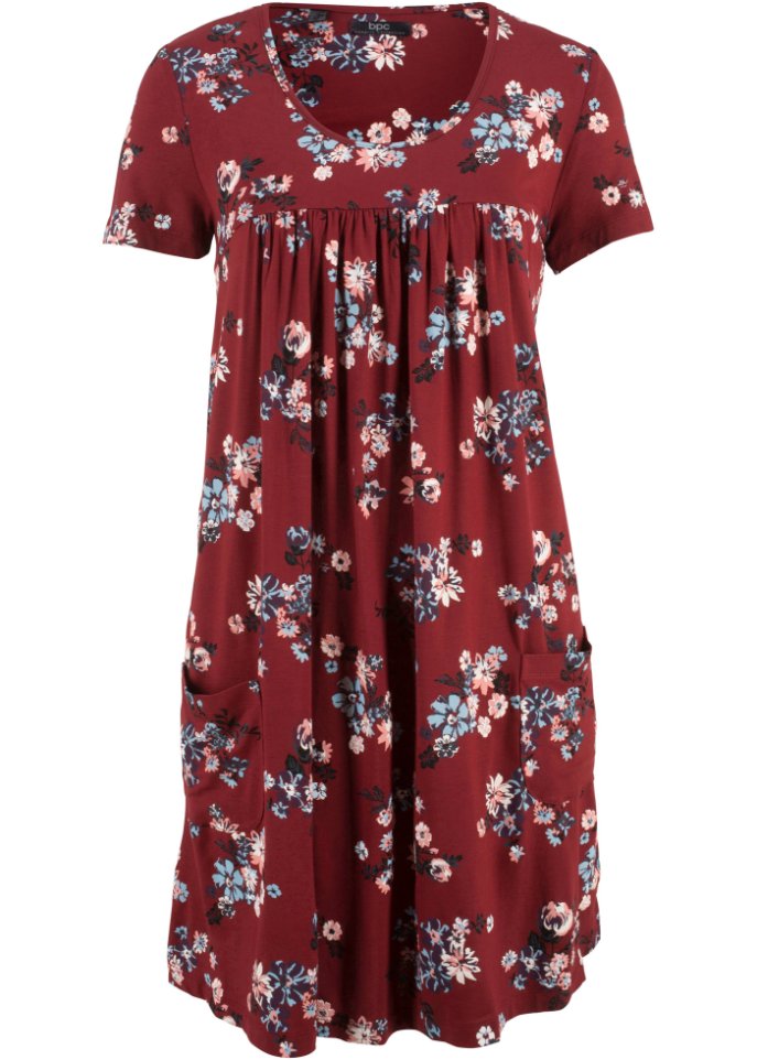 Kurzes Jerseykleid, Kurzarm