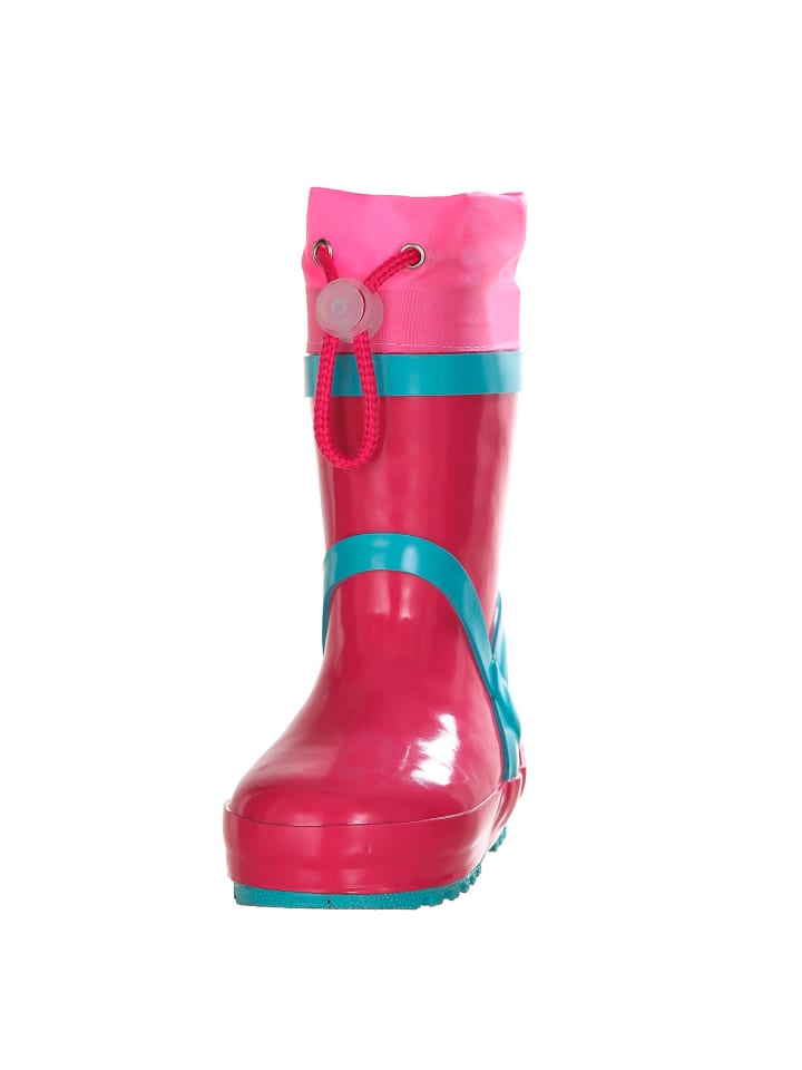 Playshoes Gummistiefel Basic gefüttert in Pink günstig kaufen