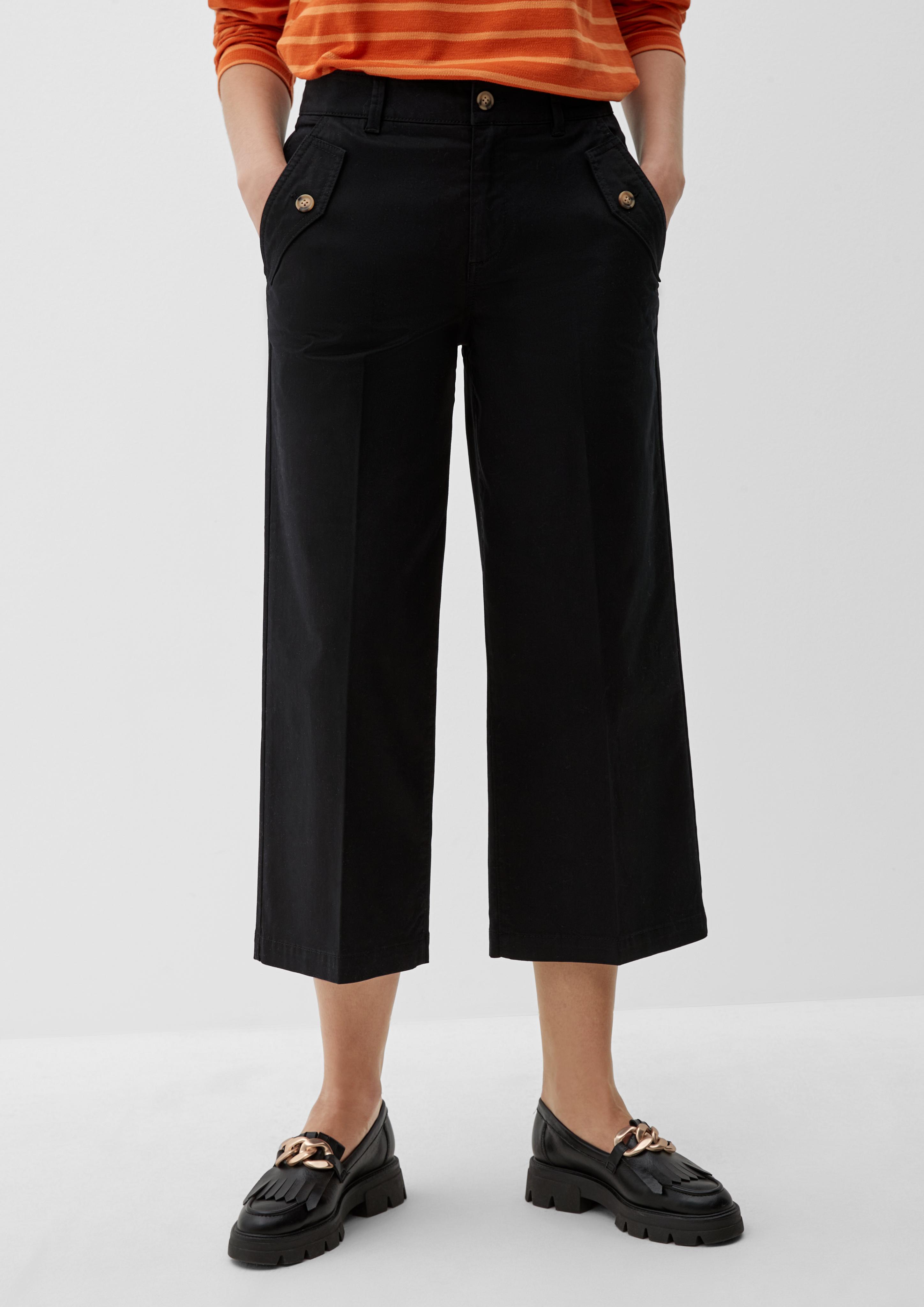 Culotte mit Pattentaschen  2121204-9999