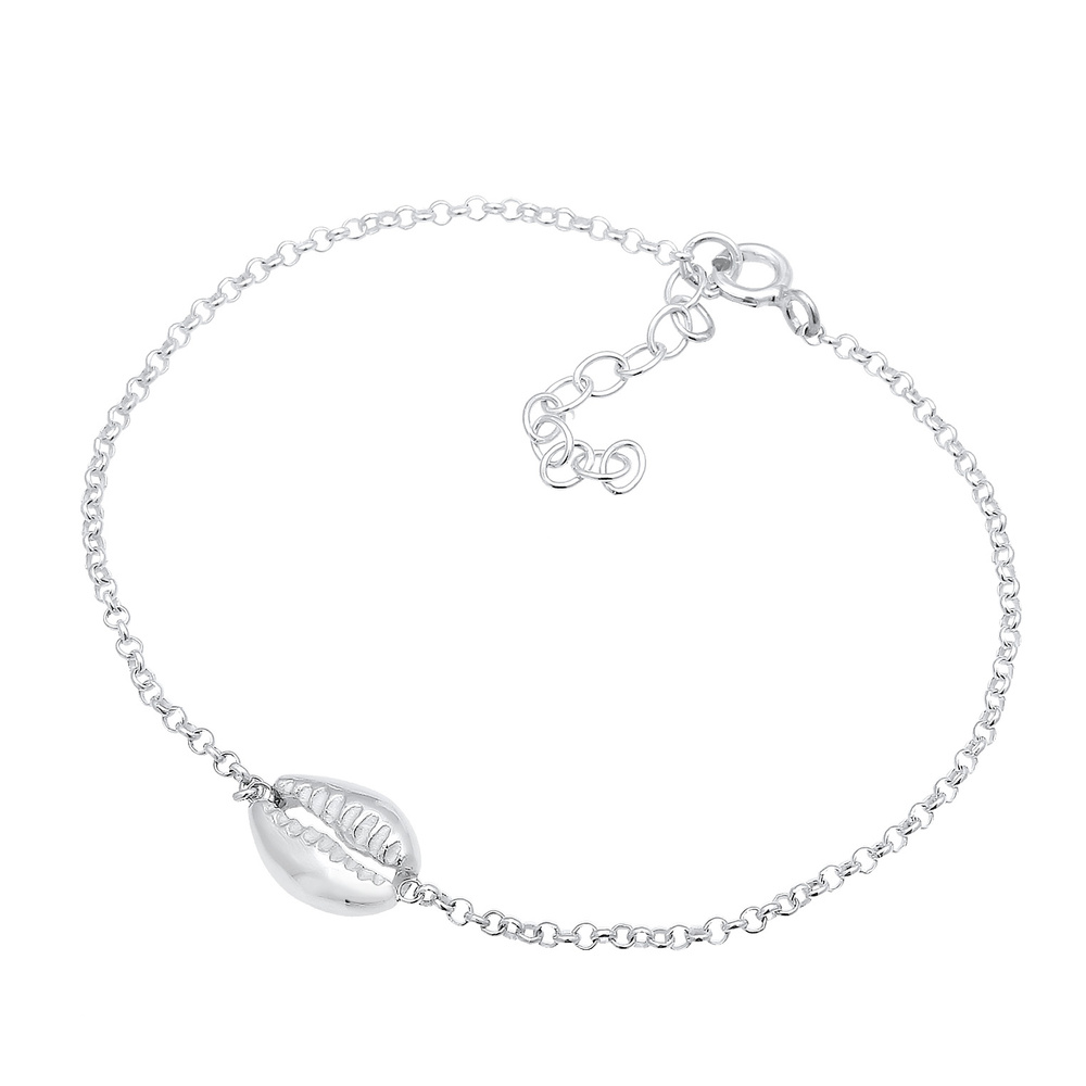 Elli Elli Bracelet Maritime Mer Vacances Coquille Bracelet Femme  (925/1000) Argent Bracelet