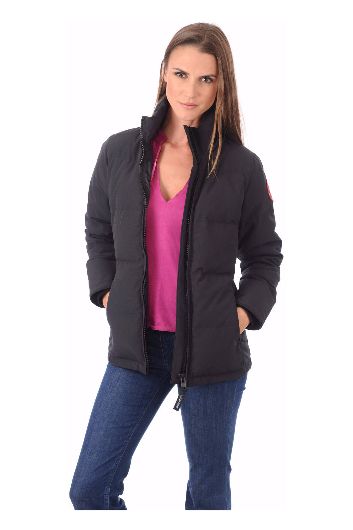 Canada Goose Parkas Femme couleur bleu