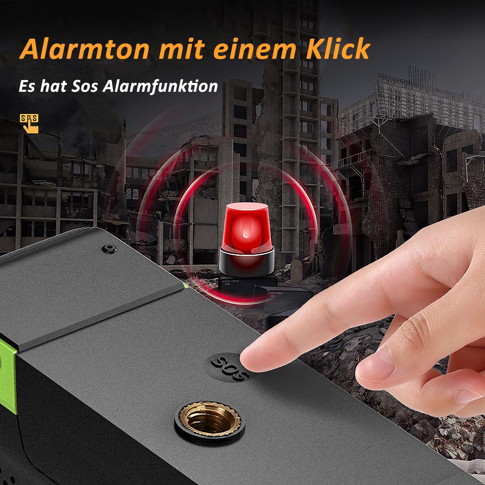CALIYO Digitalradios, Radios,Solarradio, Kurbelradio mit Handyladefunktion Digitalradio (DAB) (Nostalgie Radio, Kurbelradio mit Handyladefunktion Radio (5000 mAh Powerbank mit USB-Ausgang Powerbank, FM/AM, IPX5)