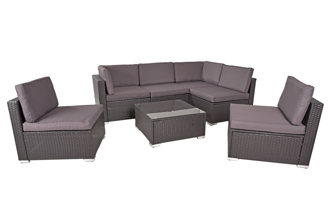 Garden Pleasure Sitzgruppe SANSIBAR, 7-teilig