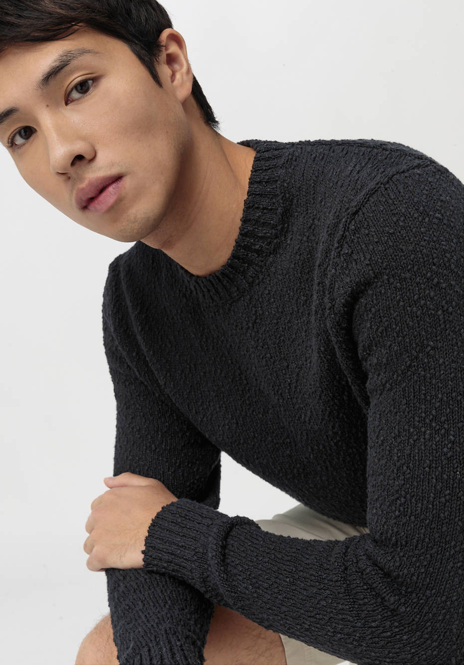 Pullover aus reiner Bio-Baumwolle