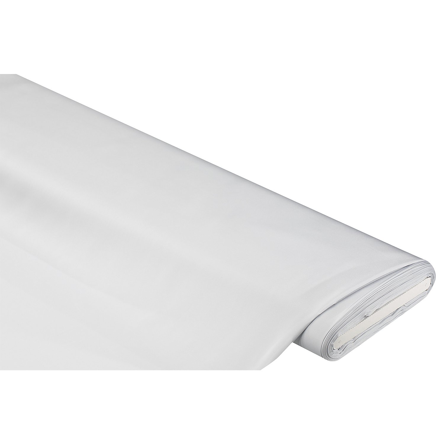 Leichter Blusensatin, silber