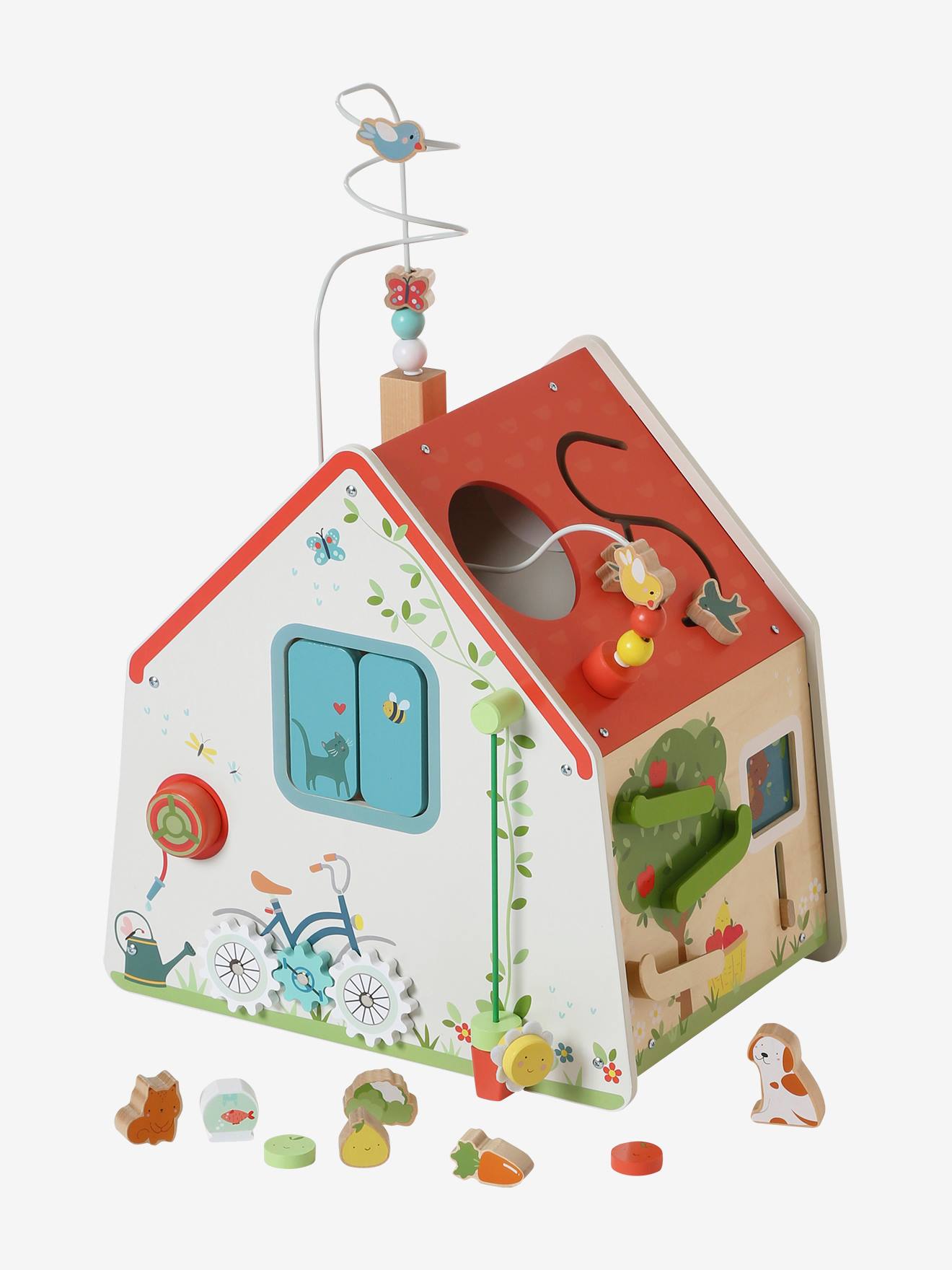 Grande maison d'activités en bois FSC® bois