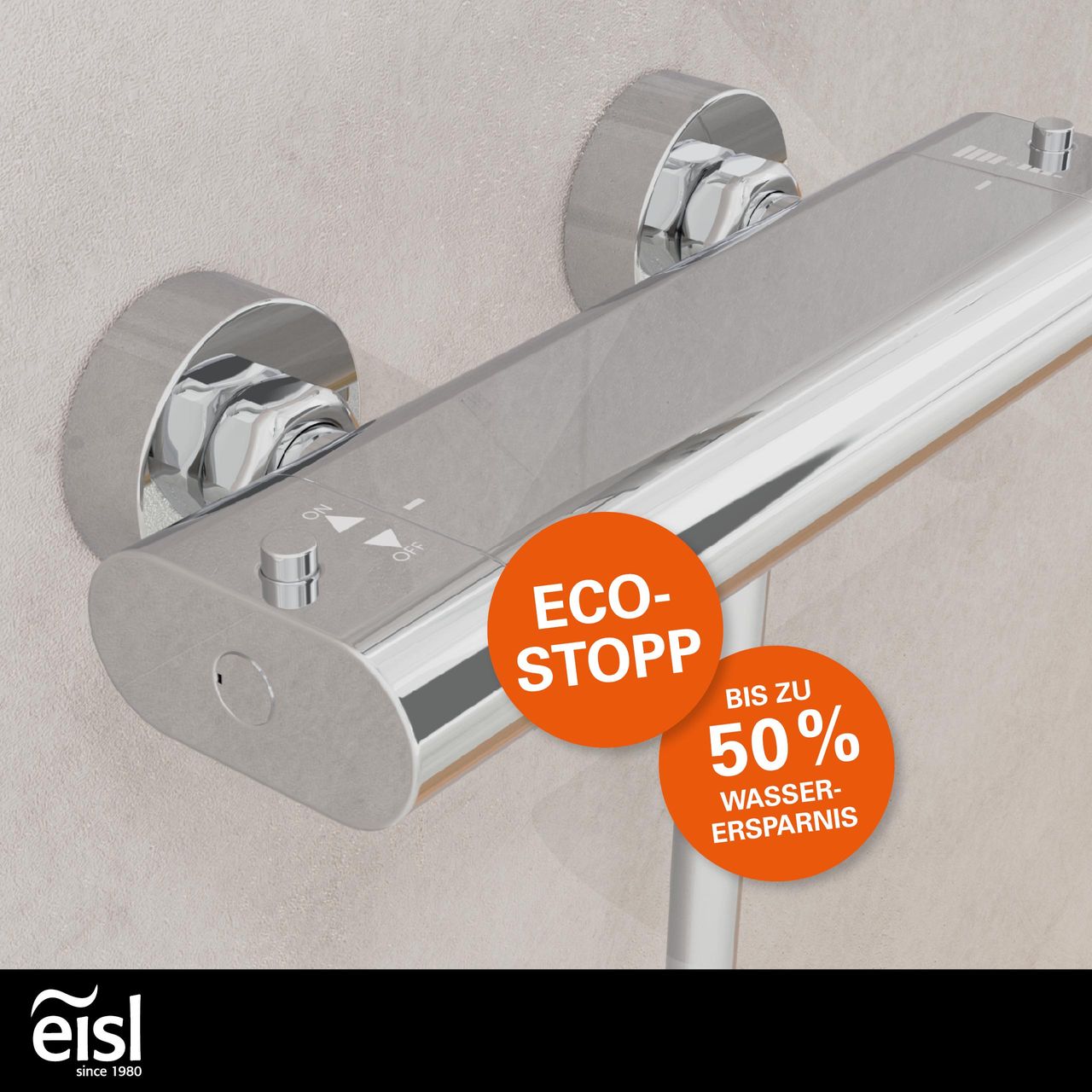 Eisl CARNEO Thermostat Duscharmatur