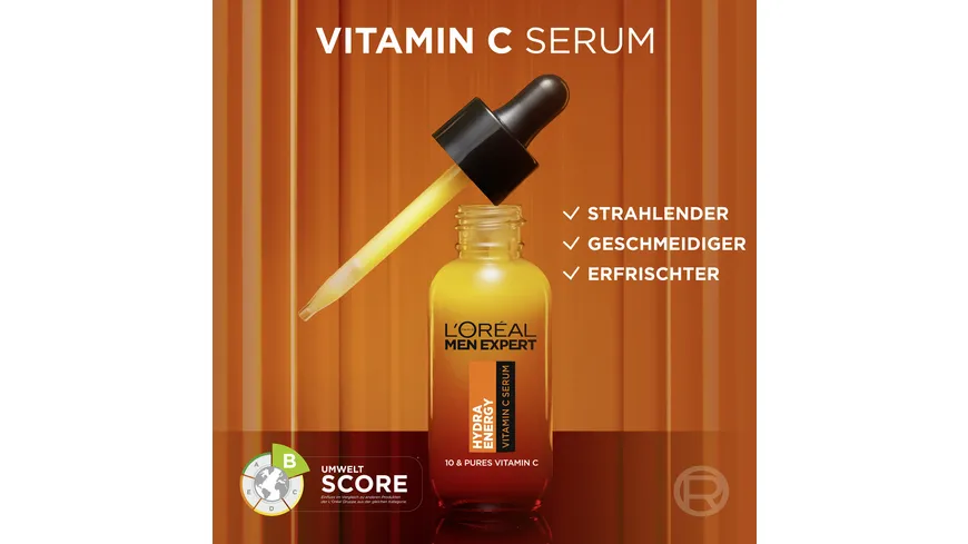 L'Oréal Men Expert Hydra Energy Vitamin C Serum 30 ml
