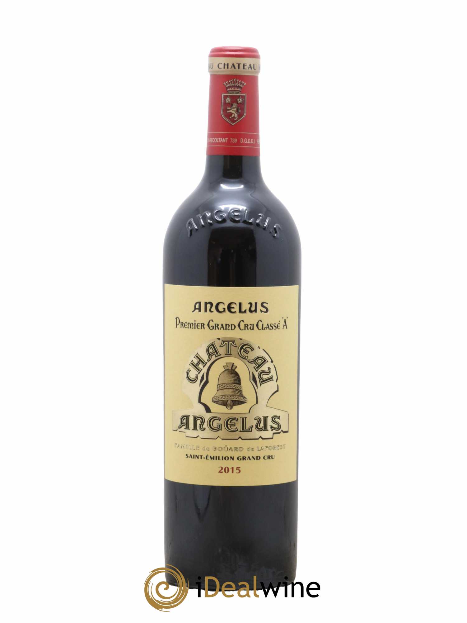 Château Angélus 1er Grand Cru Classé A  2015 - Lot de 1 Bouteille