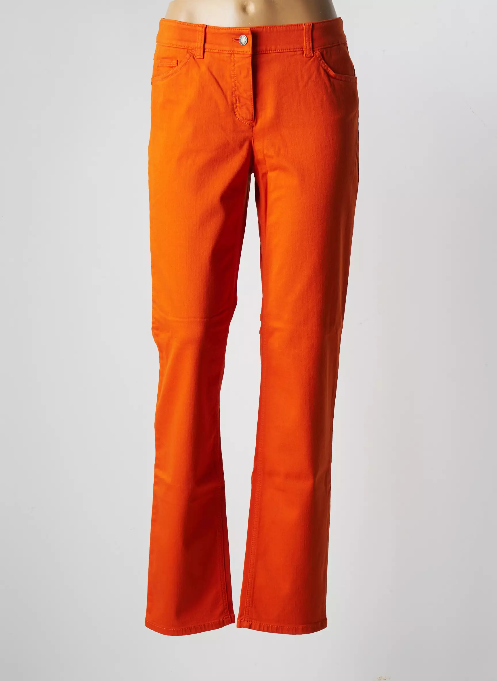 Gerry Weber Pantalons Slim Femme couleur orange