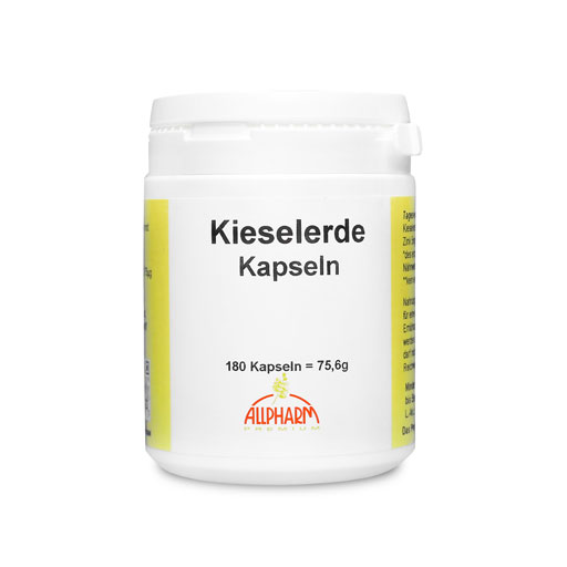 KIESELERDE KAPSELN  180 St  Kapseln
