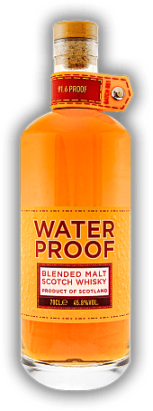 Waterproof Blended Malt Waterproof Blended Malt  0,7	 Liter - Vol 45,8%