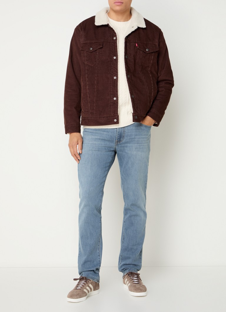 Jachetă Levi's din catifea reiată cu căptușeală din fleece