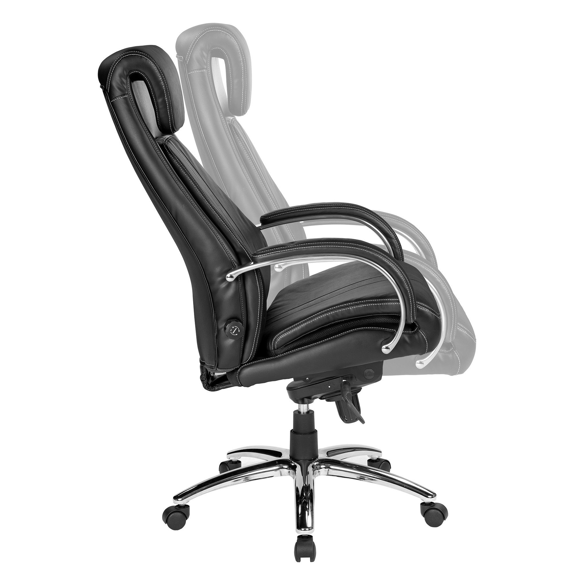 Kijng Chefsessel Throne - Ergonomischer Bürostuhl Schreibtischstuhl Sessel Drehstuhl (Kein Set)
