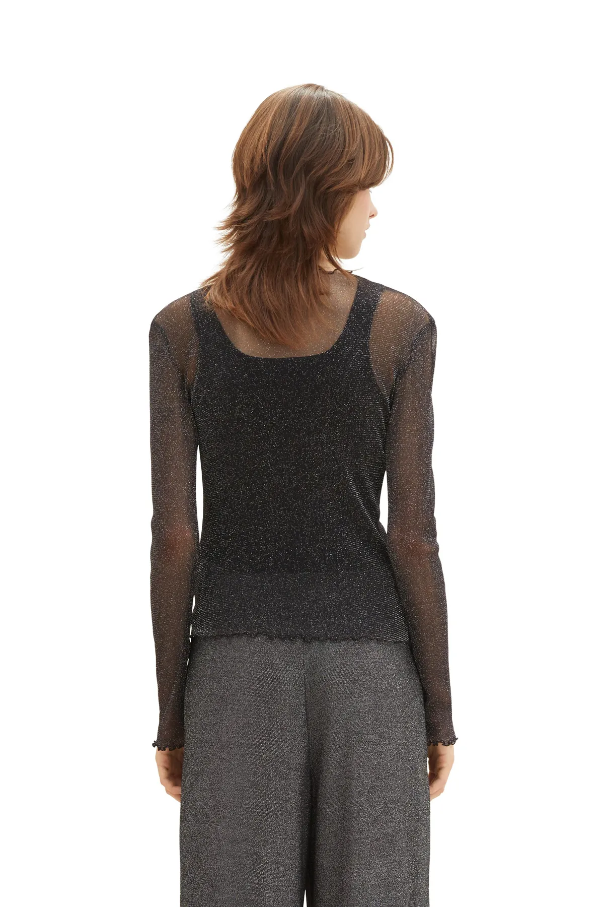 Tom Tailor Denim  Pullover - Schwarz - Regular Fit