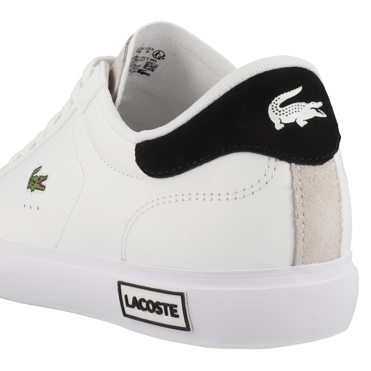 Lacoste Powercourt Logo Sneaker Low weiss