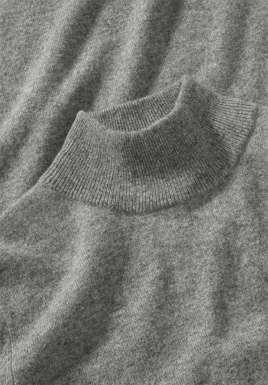 Strickkleid aus Bio-Merinowolle mit Kaschmir