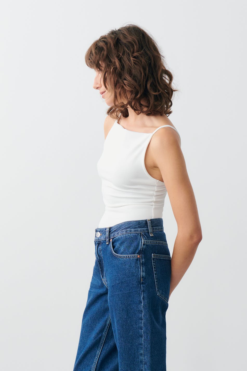 Boatneck singlet
