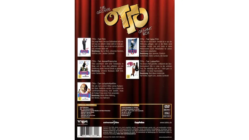 Otto - Die grosse Gesamtbox  [5 DVDs]