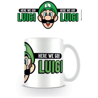 Super Mario Tasse Here We Go Luigi