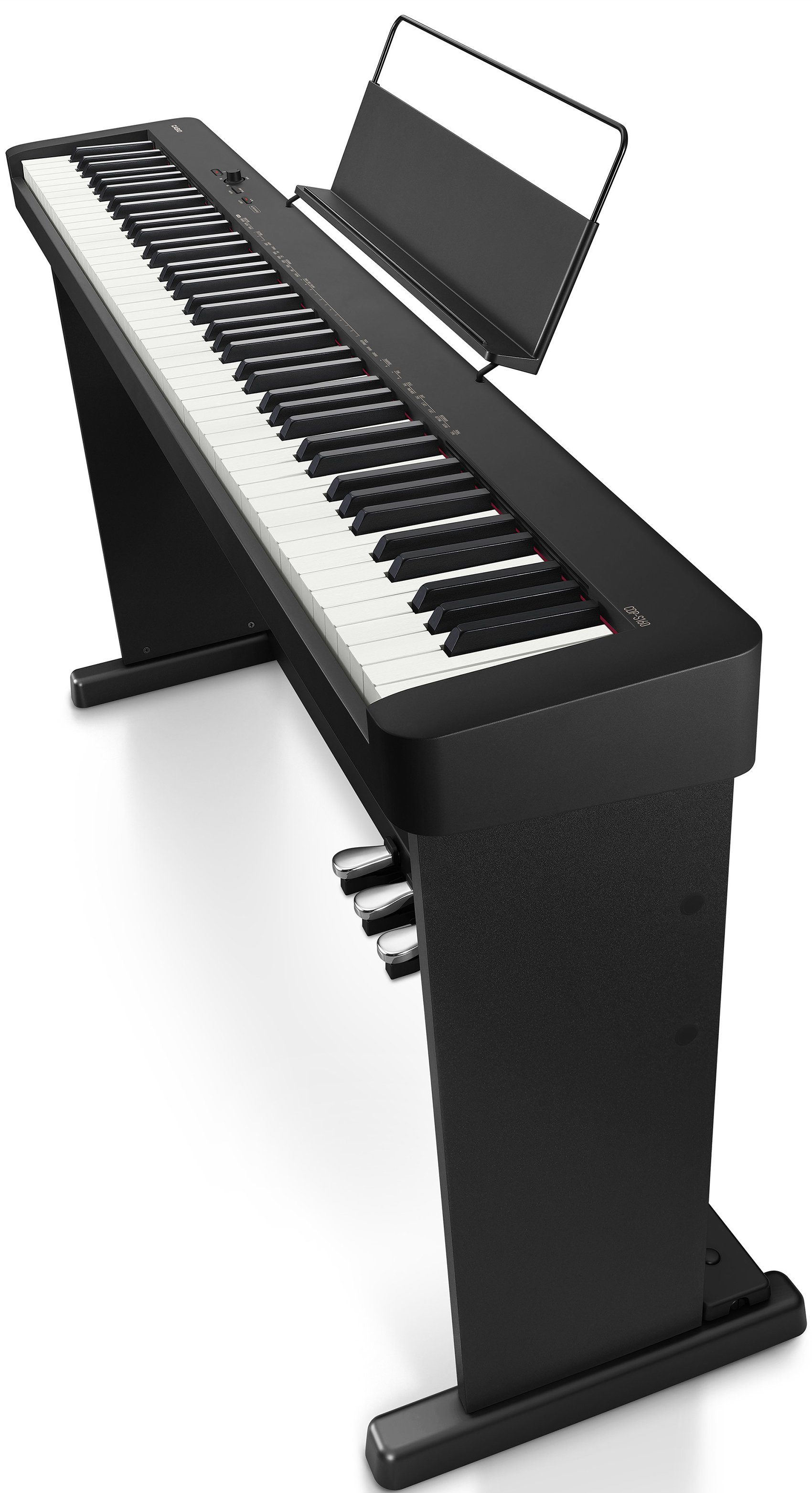 CASIO Digitalpiano CDP-S160BK, (Set), mit Stativ und Pedaleinheit