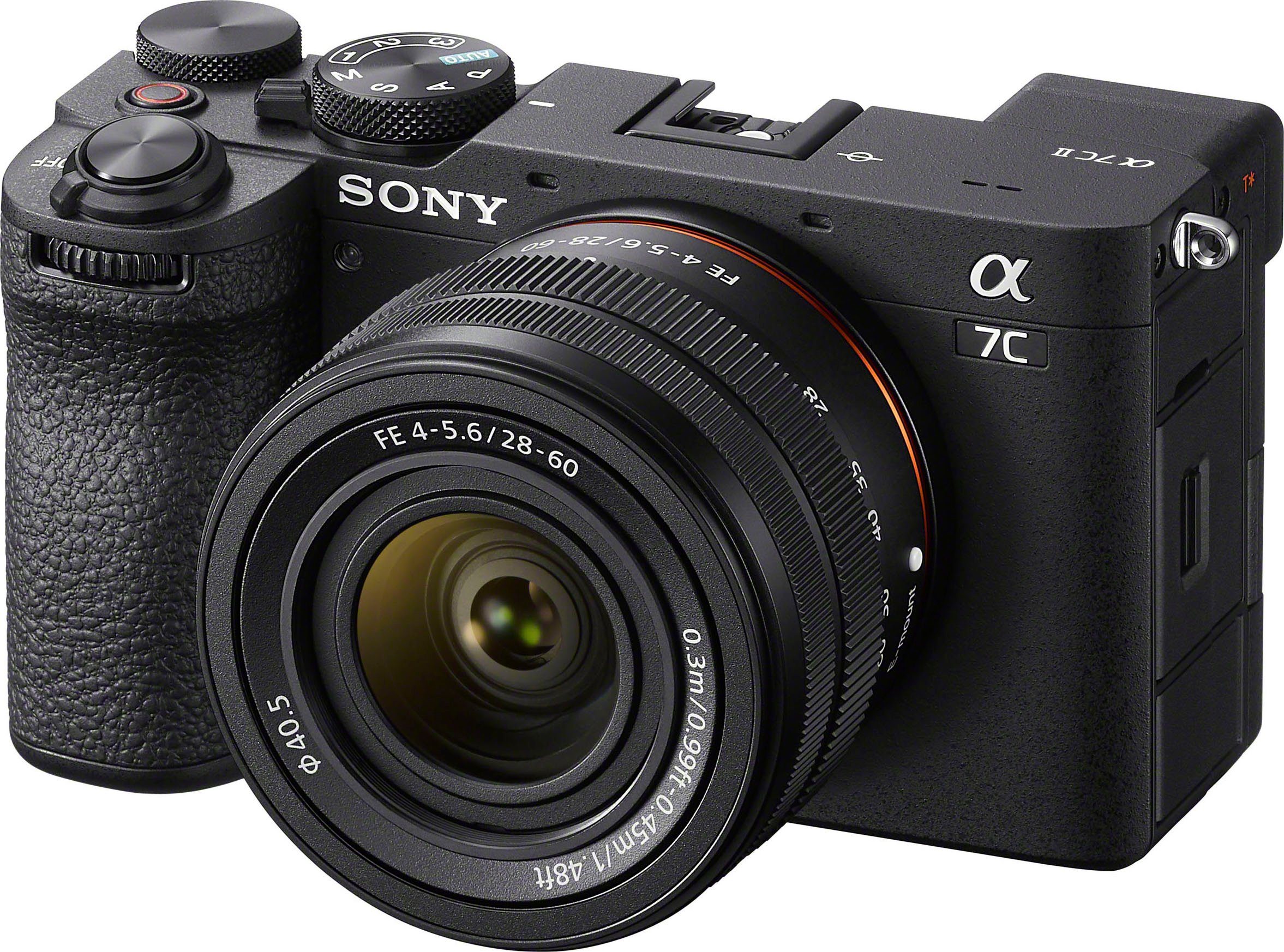 Sony Alpha 7C II Systemkamera (FE 28-60mm f4-5.6, 33 MP, Bluetooth, WLAN)