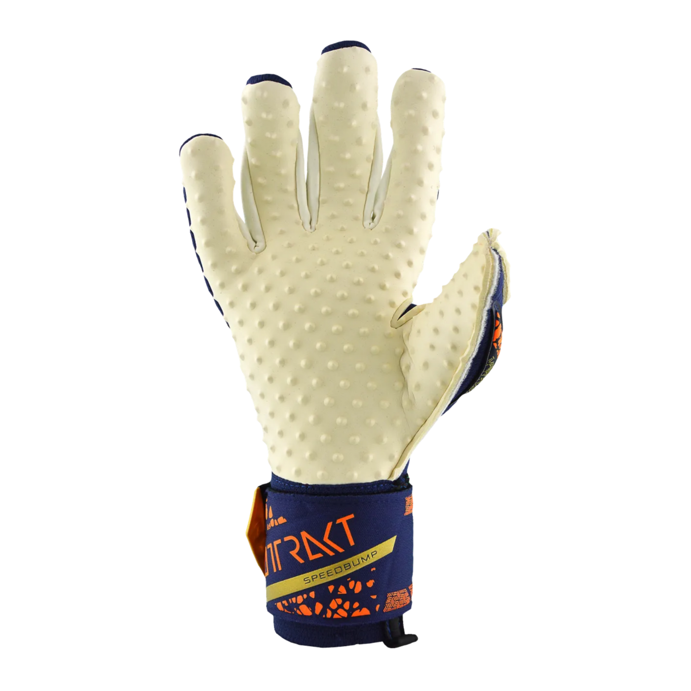 Reusch Attrakt SpeedBump TW-Handschuhe Blau Gold F4410