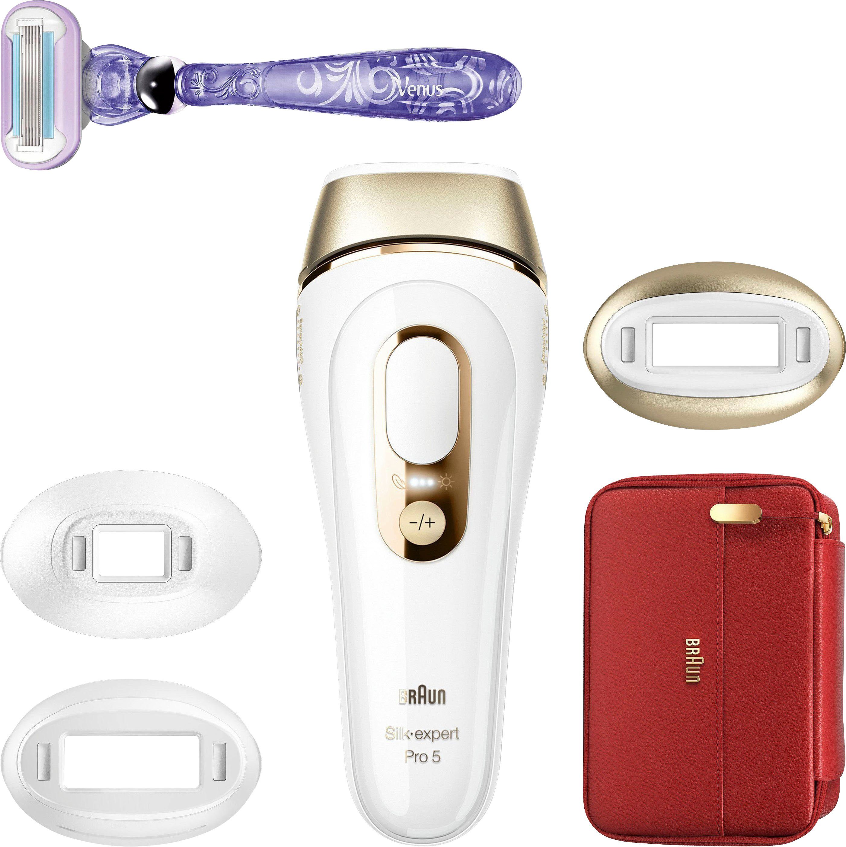 Braun IPL-Haarentferner HERO, Silk-Expert Pro 5 PL5267, 400.000 Lichtimpulse, Skin Pro 2.0 Sensor