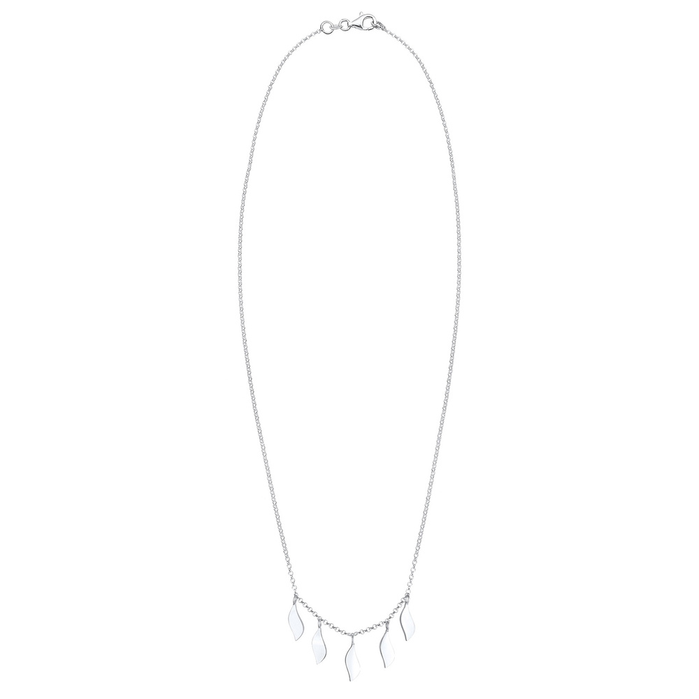 Elli Elli Collier Plume Collier Femme  (925/1000) Argent Bijoux