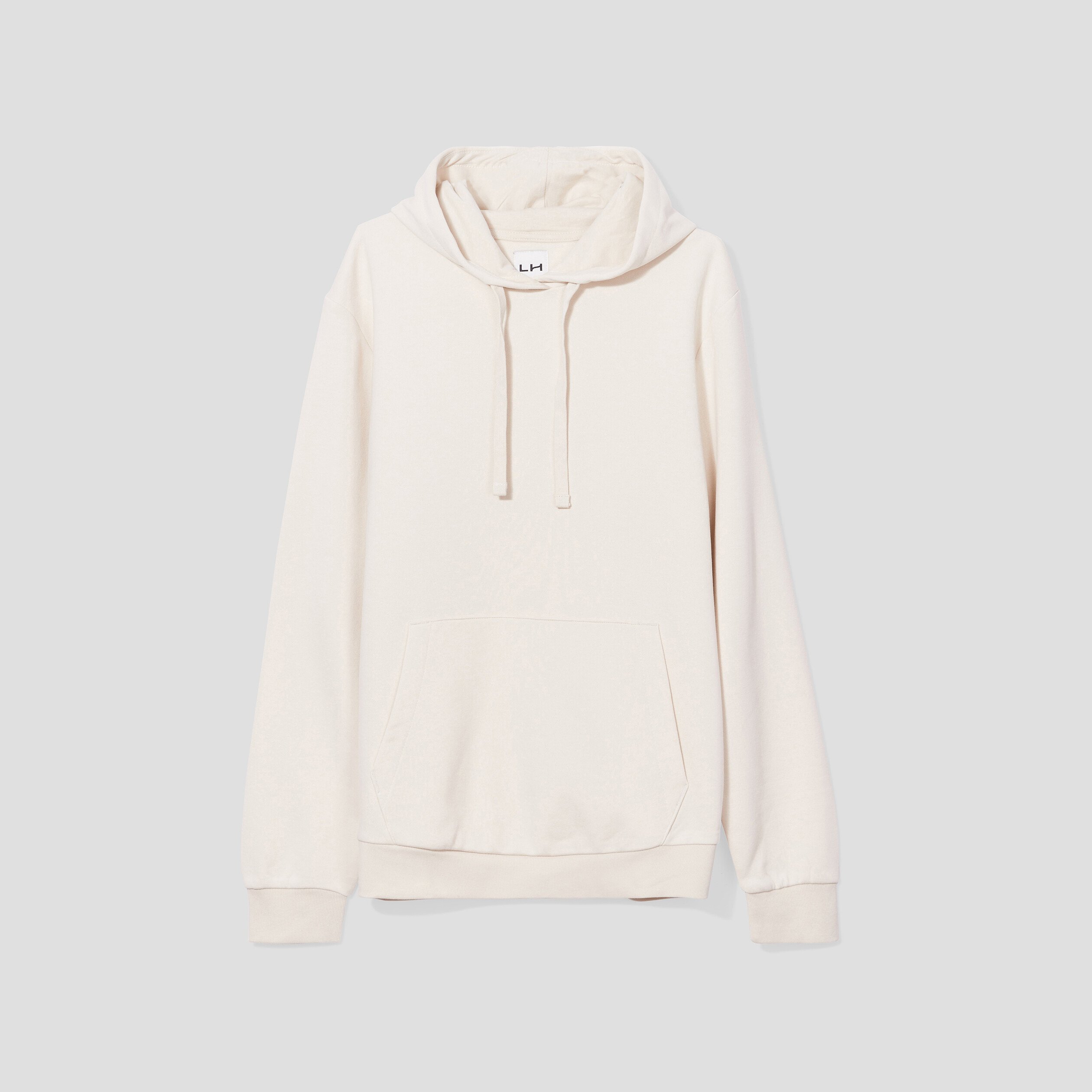 Sweat molleton à capuche hoodie ecru homme | La Halle