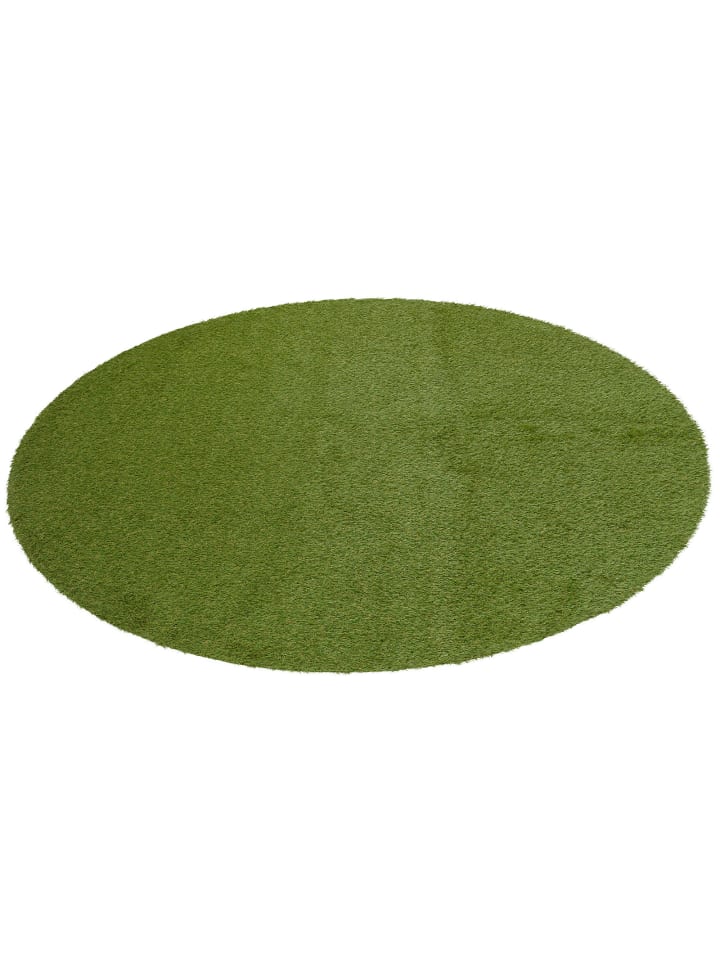 Snapstyle Luxus Kunstrasen Rasenteppich Wembley Rund in Groen günstig kaufen