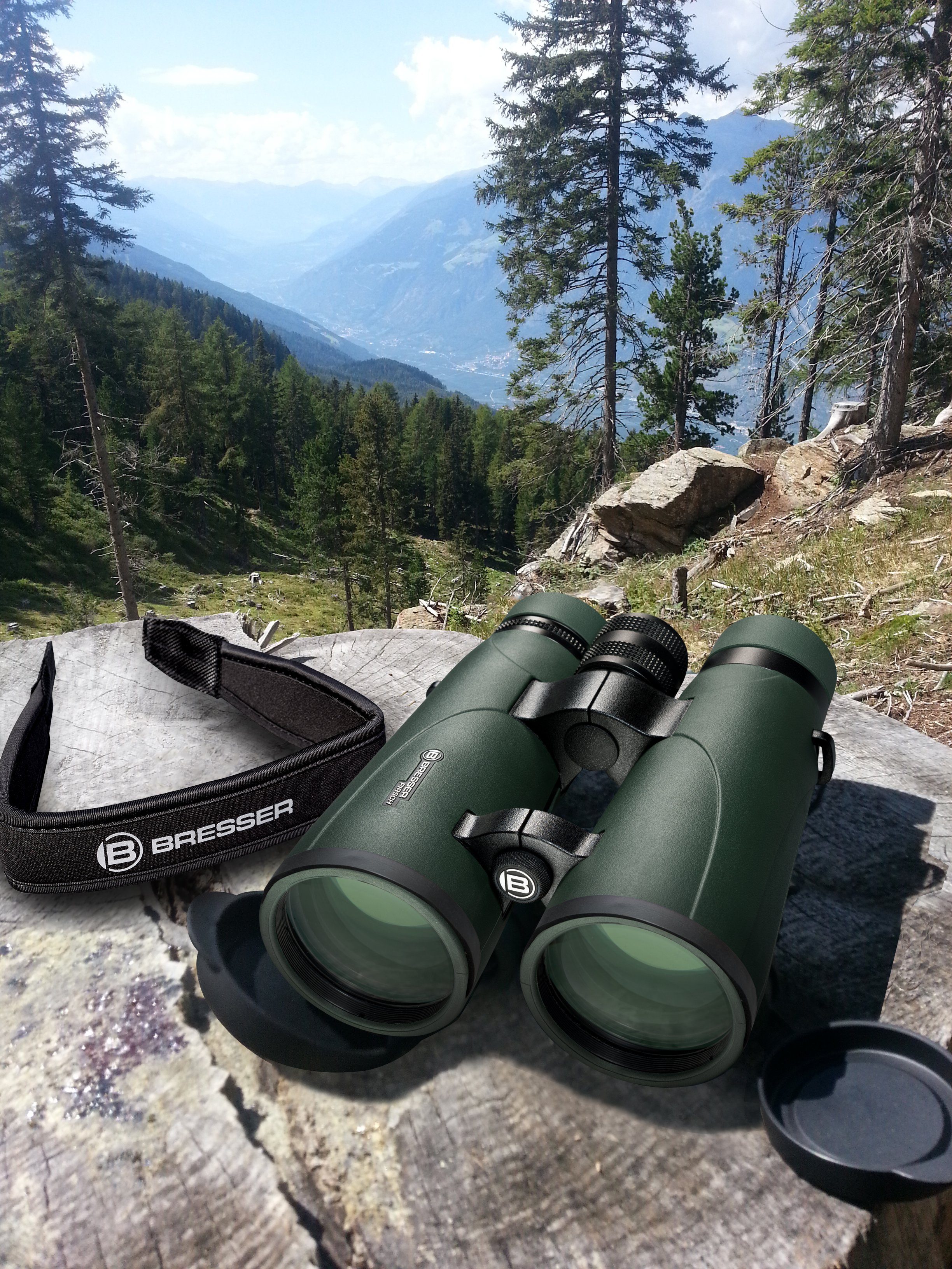 BRESSER Pirsch 8x56 mit Phasenvergütung Fernglas