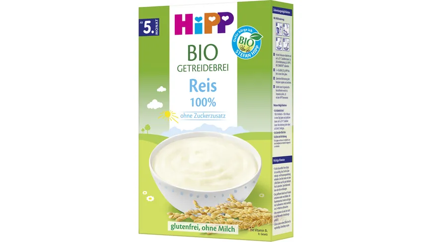 HiPP Bio-Getreide-Brei ohne Zuckerzusatz 200 g