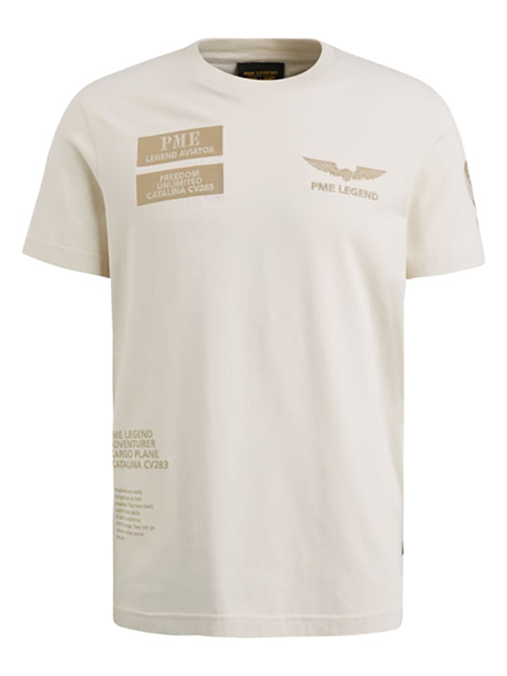 PME Legend Shirt in Creme günstig kaufen
