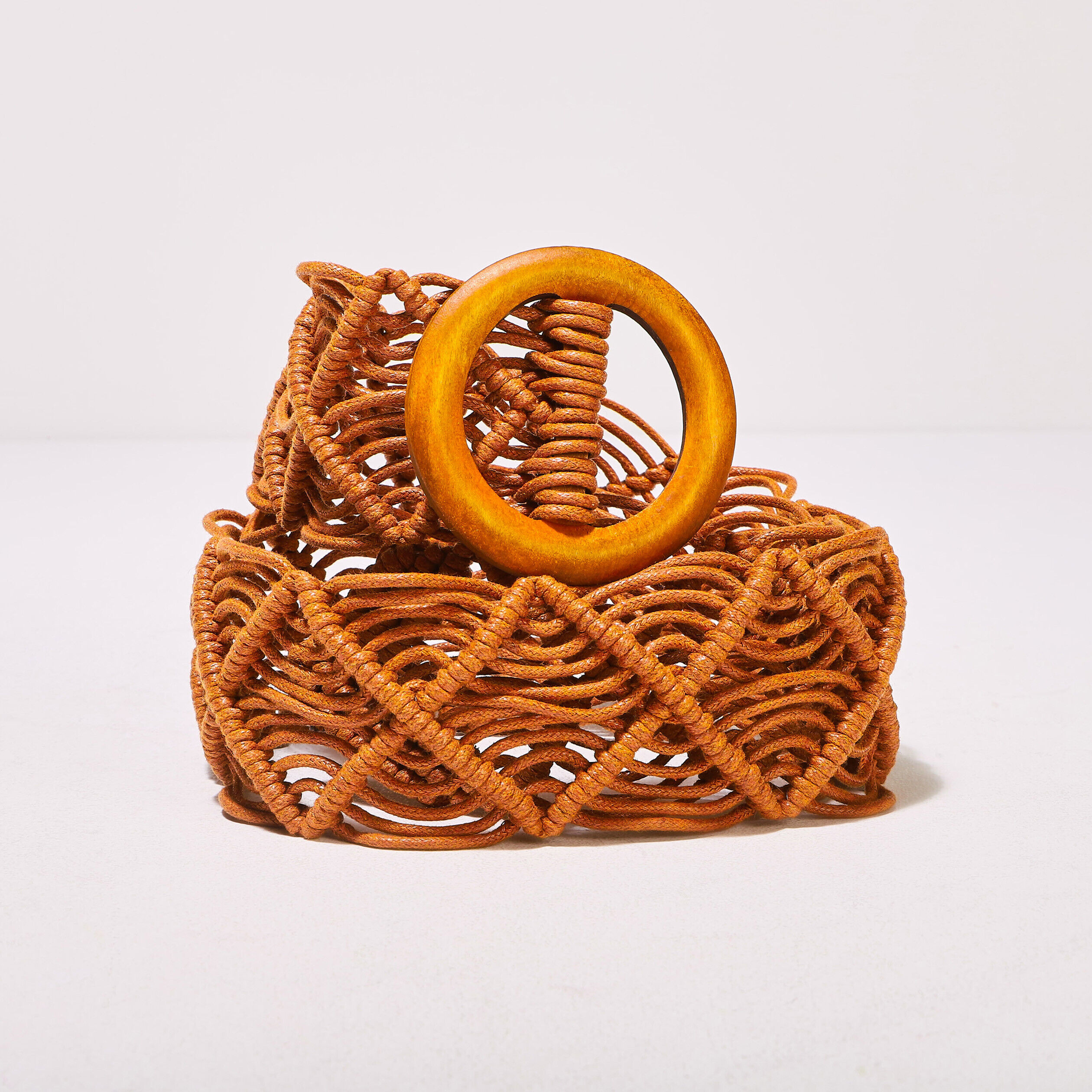 Ceinture macramé marron femme | Cache Cache