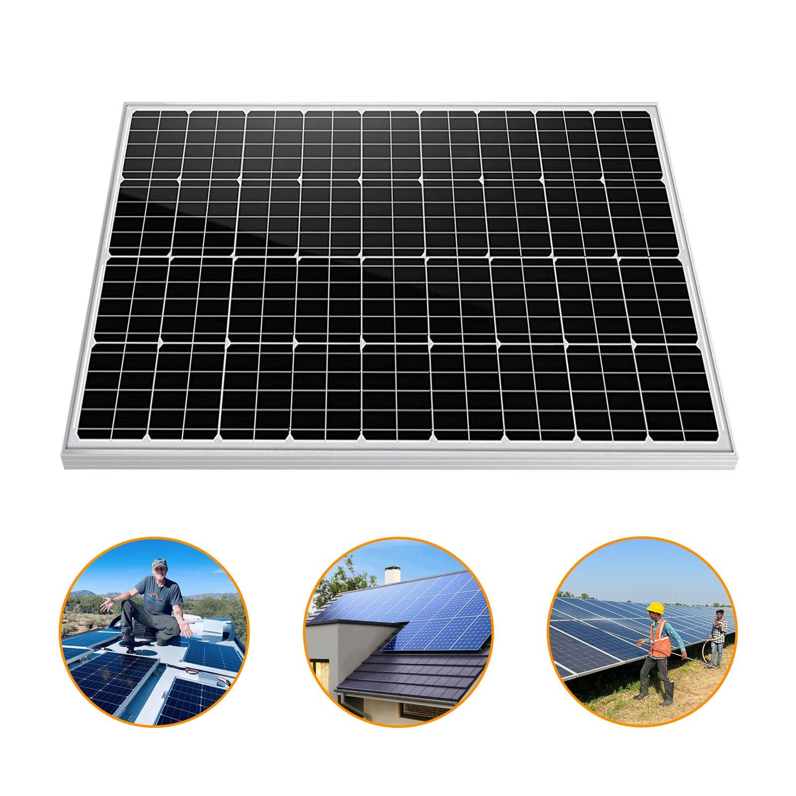 PFCTART Solaranlage 18V 120/150/200W Solarpanel, IP65 Wasserdicht (1-St)