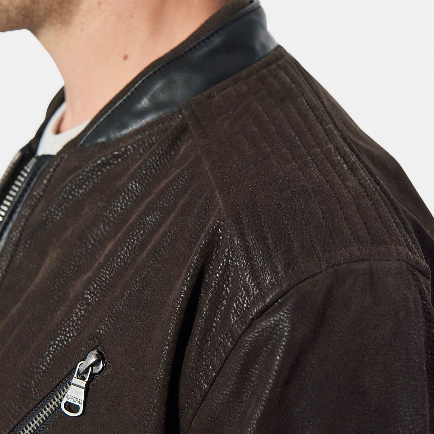 SIGO   Blouson marron Homme