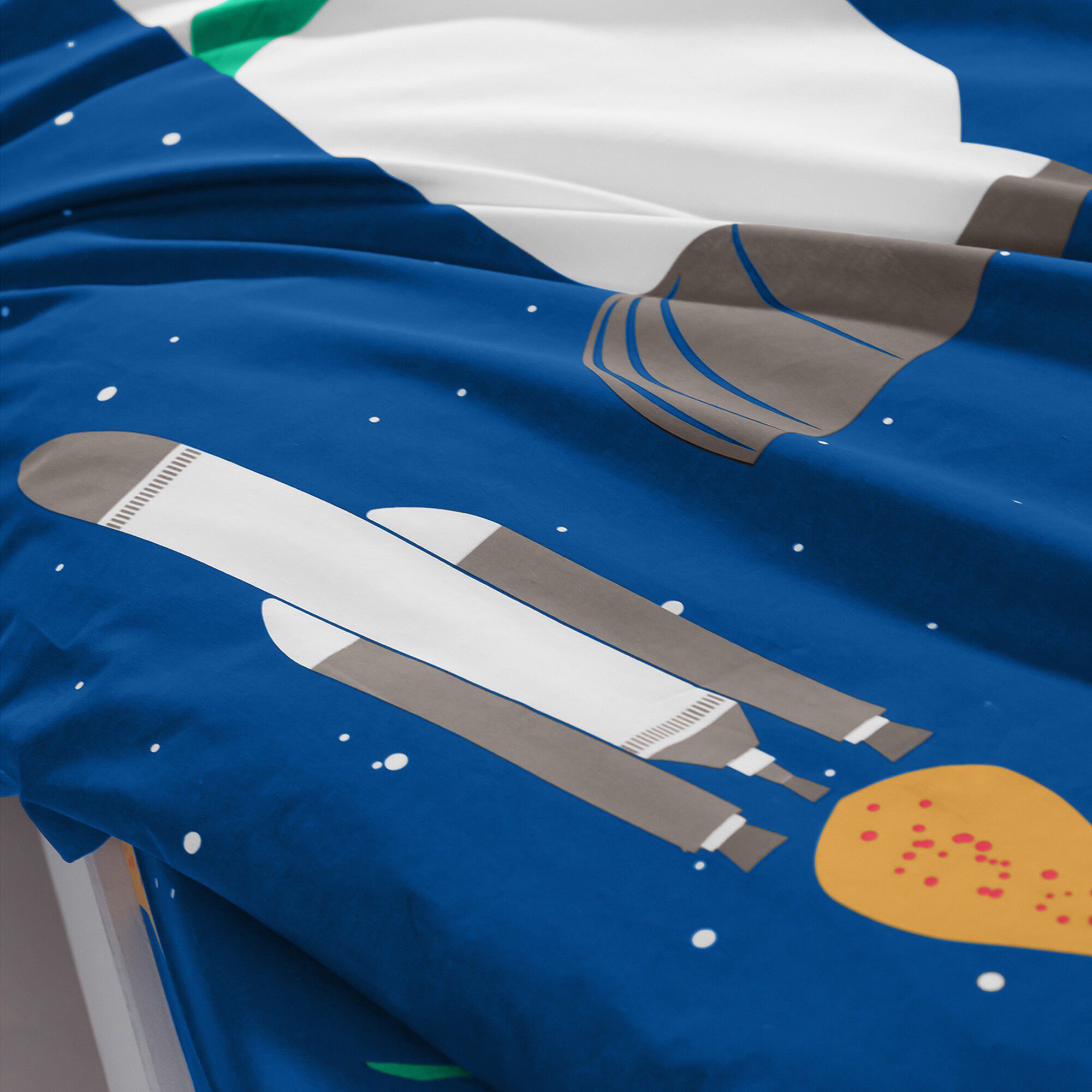 Linge de lit enfant déguisement Cosmos en coton