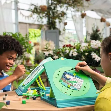 CreArt Atelier Dinosaurier - Malen nach Zahlen für Kinder ab 7 Jahren