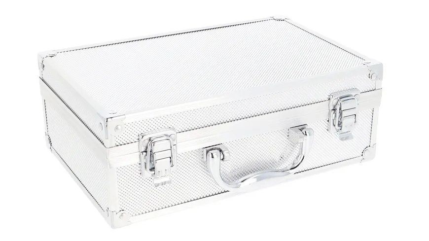 ZMILE cosmetics Kosmetik-Koffer silber silber