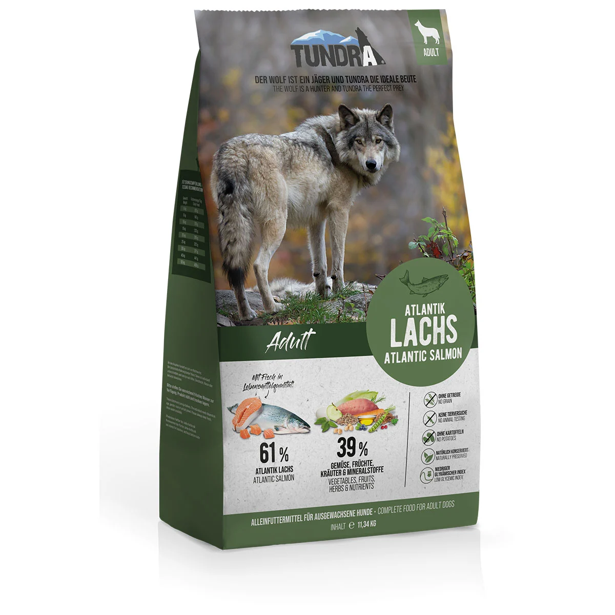 Tundra Trockenfutter Atlantik Lachs günstig kaufen bei ZooRoyal
