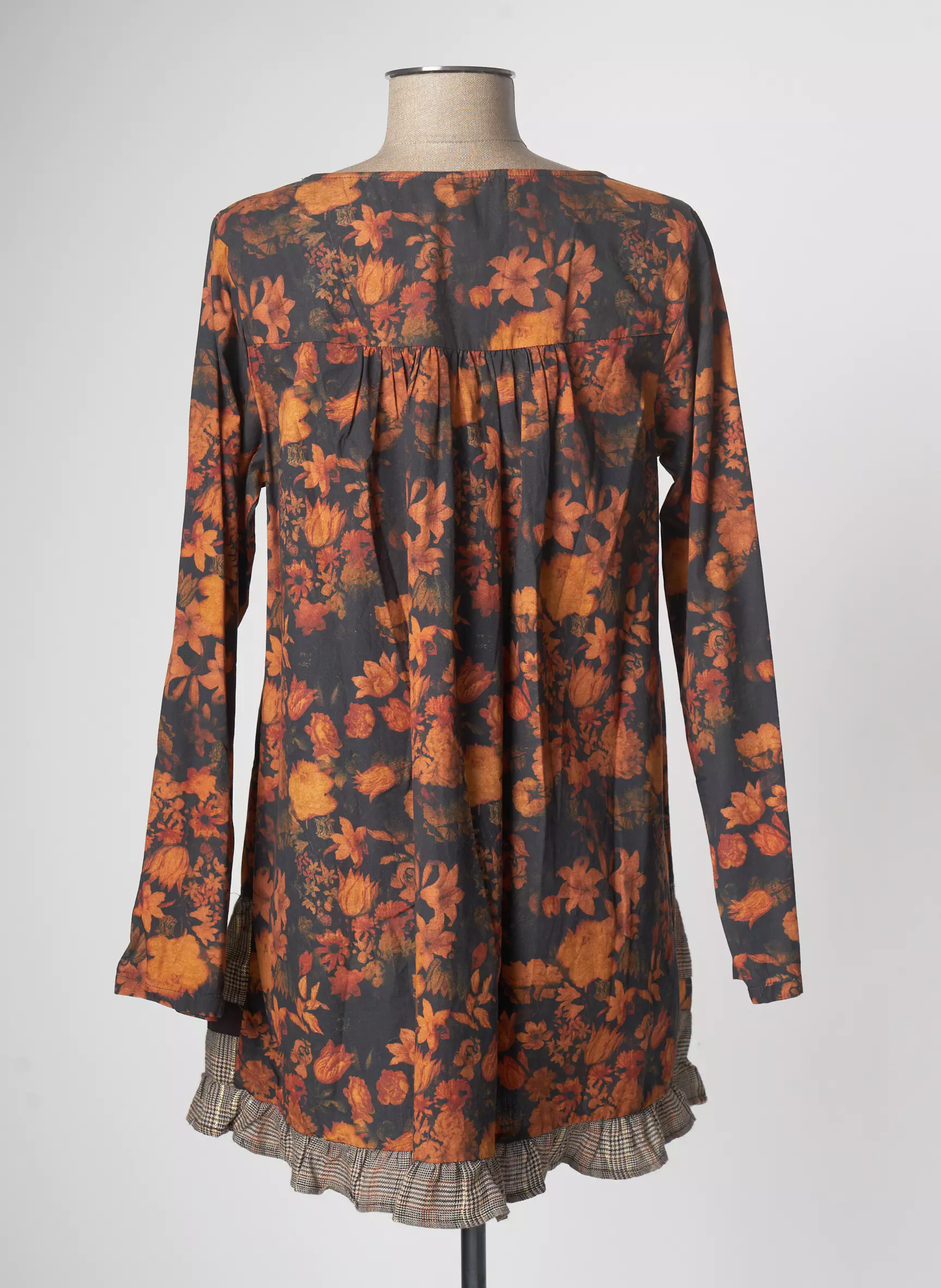 Rhum Raisin Robes Courtes Femme couleur orange